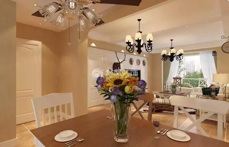 世茂美式装修最新风格,世茂五里河120平