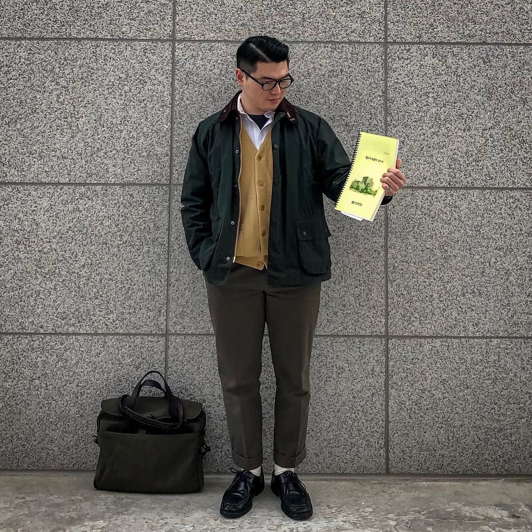 barbour是什么风格穿搭,barbour亚洲款