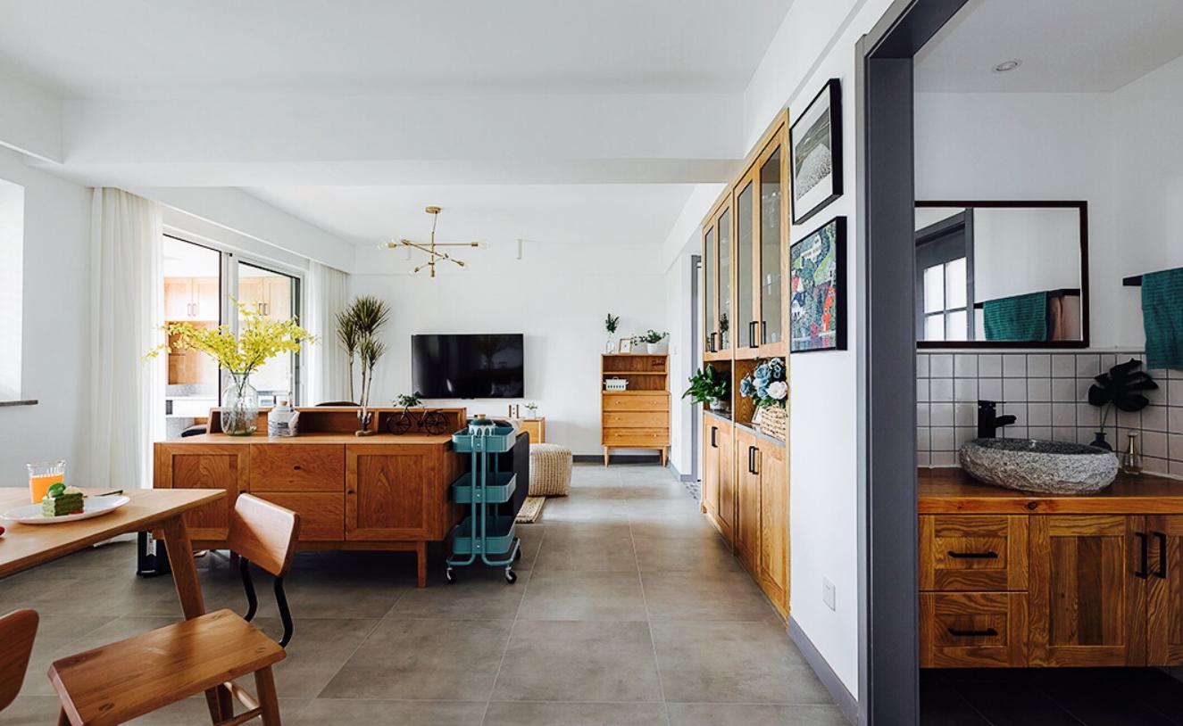 会呼吸的家居生活,极简轻奢全屋木作设计