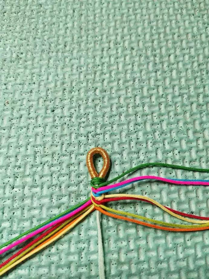 又简单又好看的彩绳手链,简单又好看又好编的手链