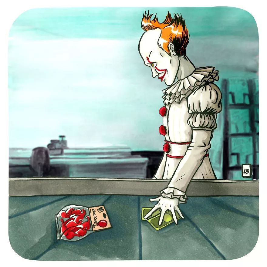 如果皮卡丘、灰姑娘去逛超市会买什么​？看这位漫画家的脑补