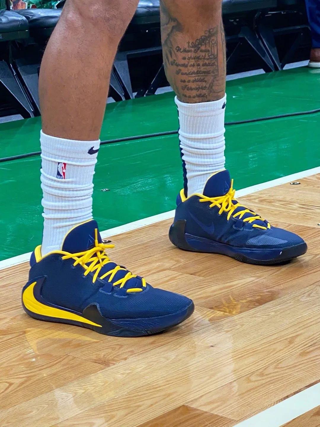 nba球星上脚球鞋22-23,掘金勇士季后赛上脚球鞋