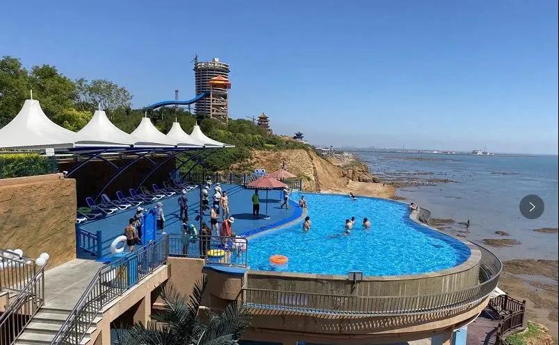 碧海蓝天看湖景,碧海蓝天看辽宁锦州