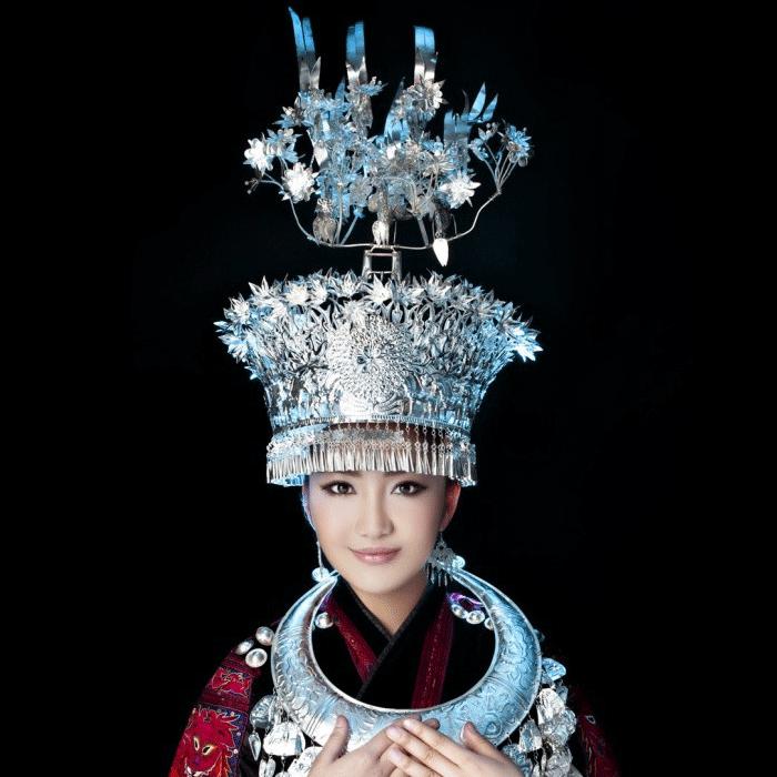 传统工艺手工制作银饰蒙古,传承古法手工银饰