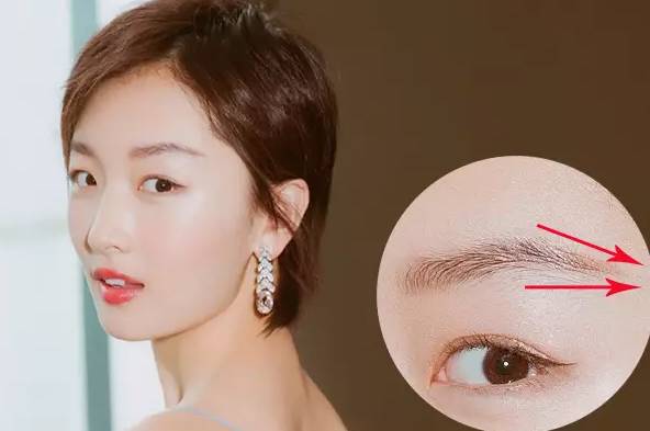 眉毛看起来很淡,眉毛淡但是看得见