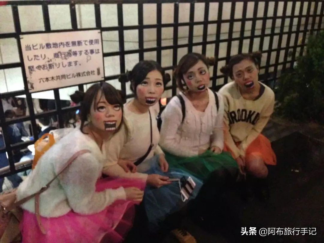 日本涩谷万圣节旅游攻略,日本东京高楼看涩谷万圣节盛况