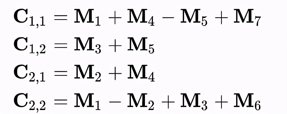 矩阵乘法的快速算法,矩阵乘法最快算法
