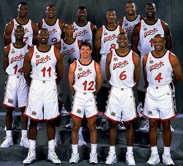 美国篮球梦之队输得最惨的一次,美国篮球梦之队全部名单