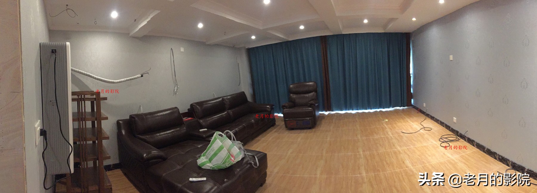 事业成功的奖励——家庭影院!朋友的影院组成记