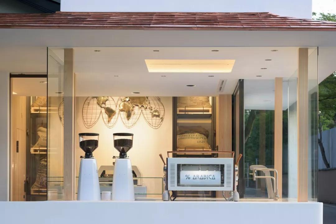 上海神秘咖啡品牌%Arabica，日本设计师青山周平、佐藤大亲自操刀