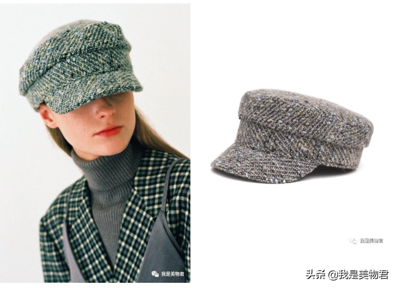 头大脸大适合什么帽子秋冬渔夫帽,脸小戴哪一款帽子好看