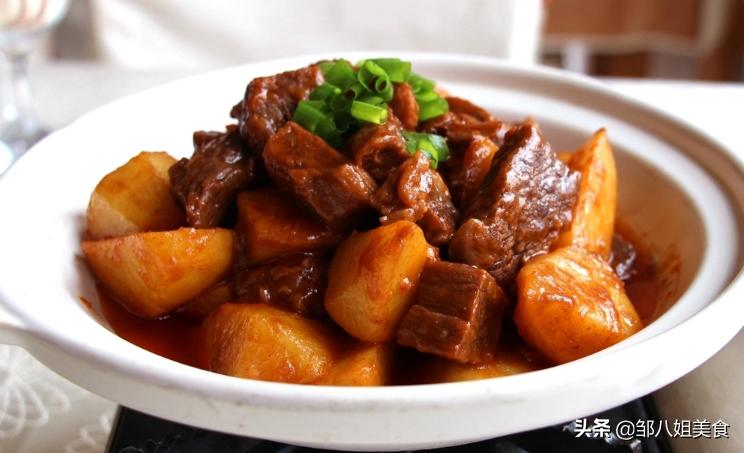 土豆炖牛肉用牛肉什么部位,土豆炖牛肉是选牛腱还是牛肉