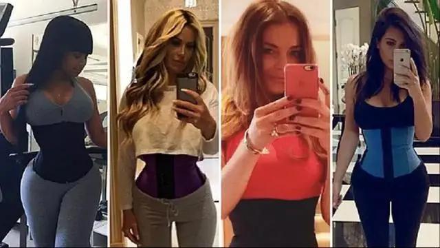 网红束腰打假,女网红束腰