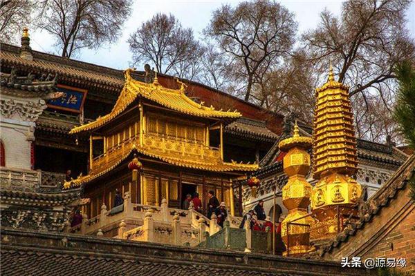 五台山七佛寺山门对联,太原五台山殊像寺楹联