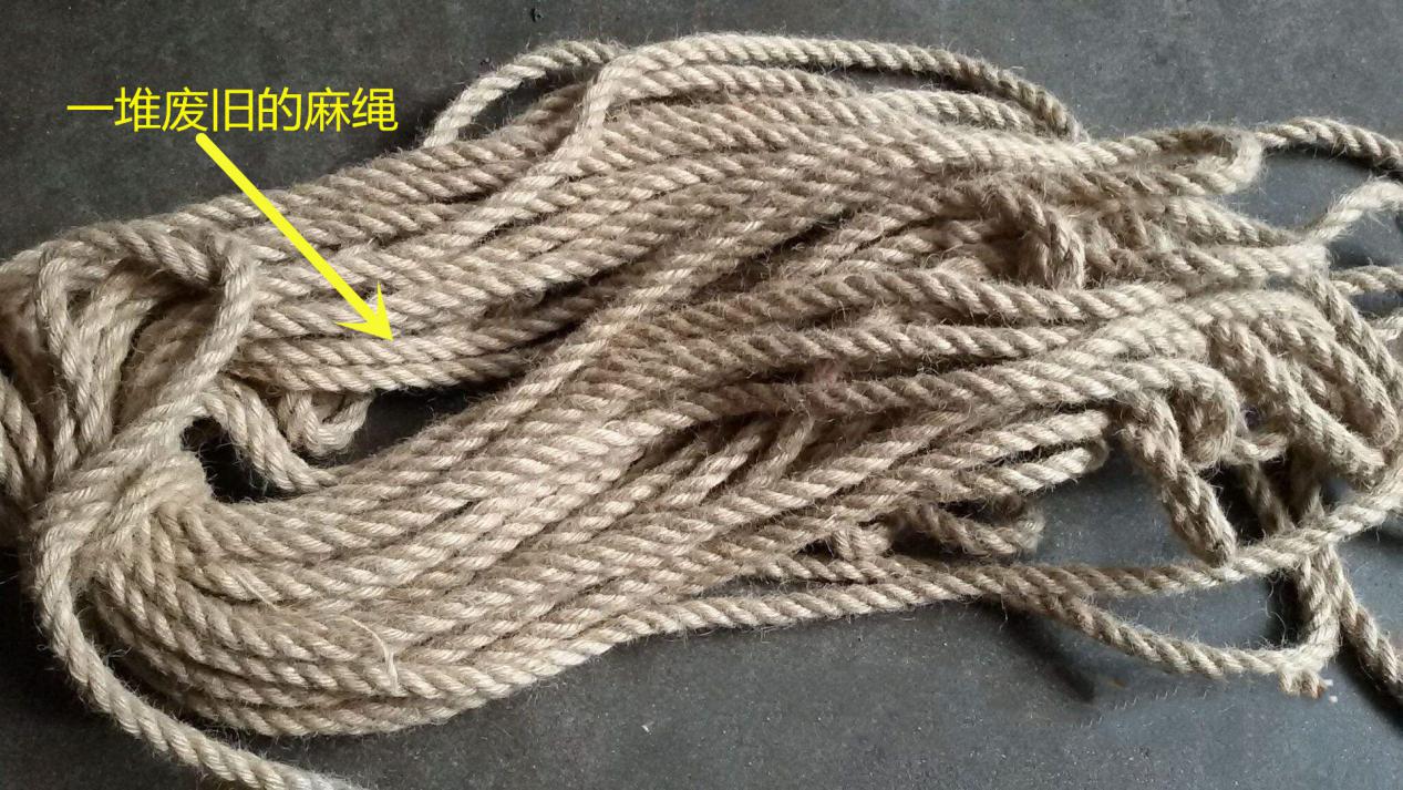 用旧轮胎缠麻绳,旧轮胎麻绳