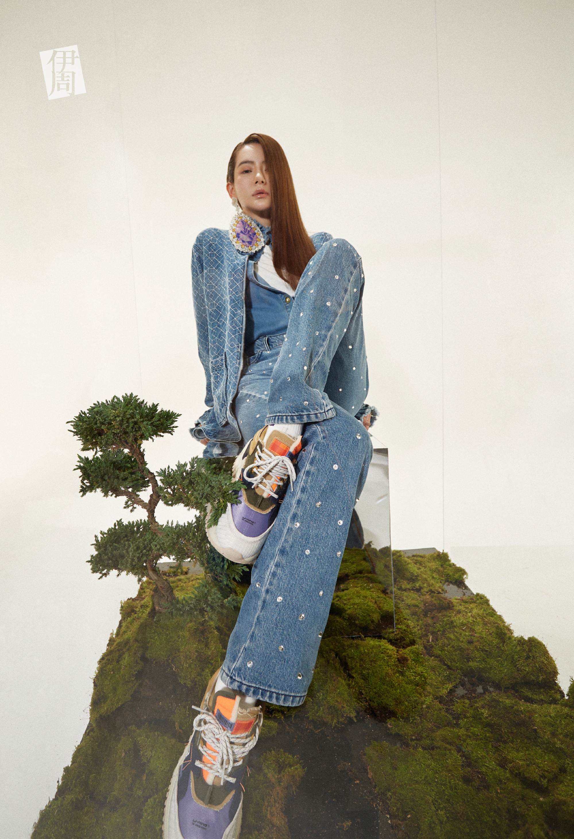 戚薇蜘蛛眼妆容,戚薇挑战睫毛