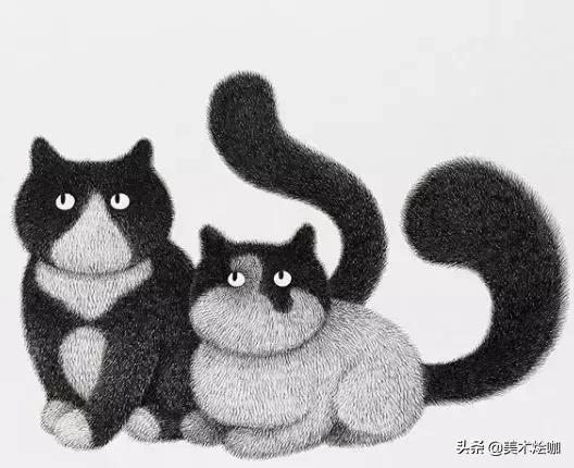 他用一支5块钱的针管笔“撸猫”，17万网友直呼：这猫要活了
