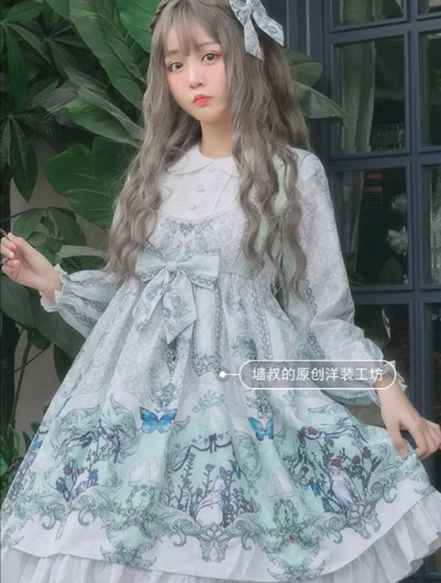 lolita白菜小裙子开箱,100多的lolita裙超白菜推荐