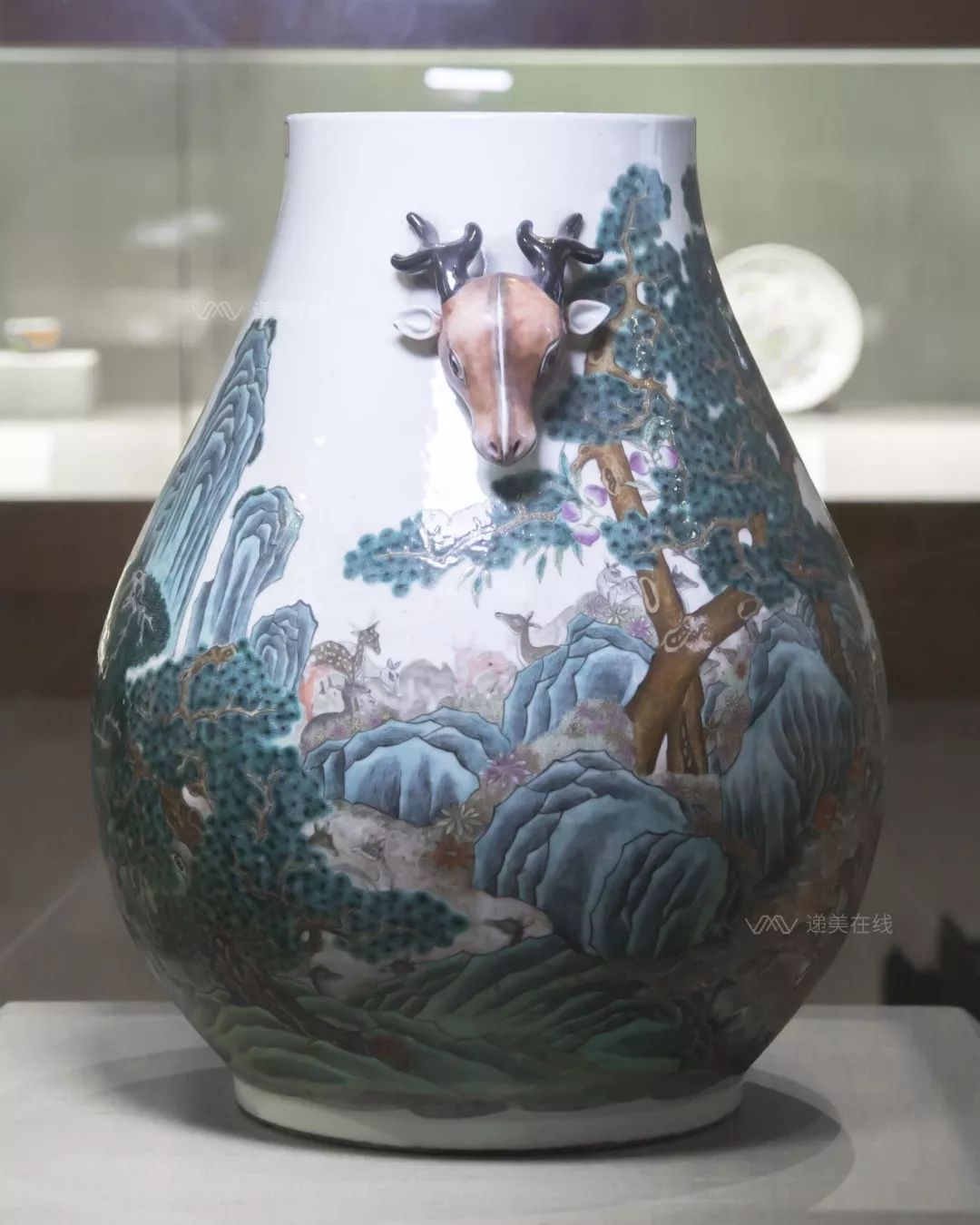 民国精品洪宪彩瓷收藏,最稀少的蓝釉瓷器