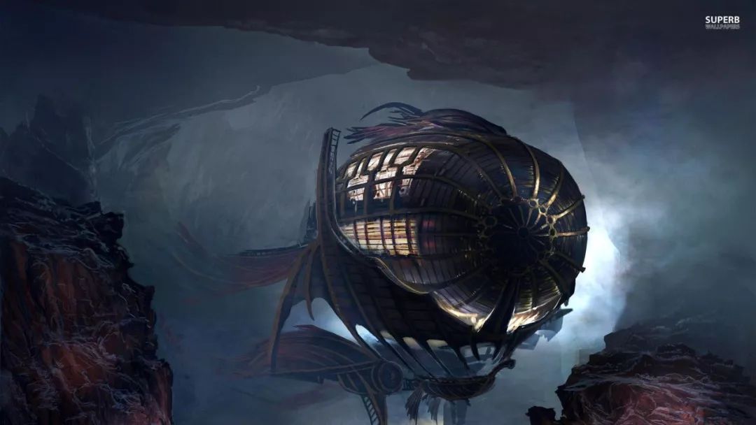 蒸汽朋克风创意美术,蒸汽朋克幻想风格