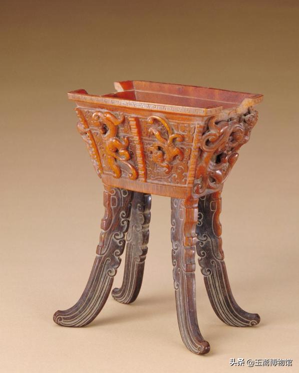 巧夺天工，其貌不扬的角，竟然能如此之美，30件鹿角犀角*物文**鉴赏