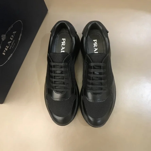 普拉达最新款黑武士跑鞋,普拉达黑武士610