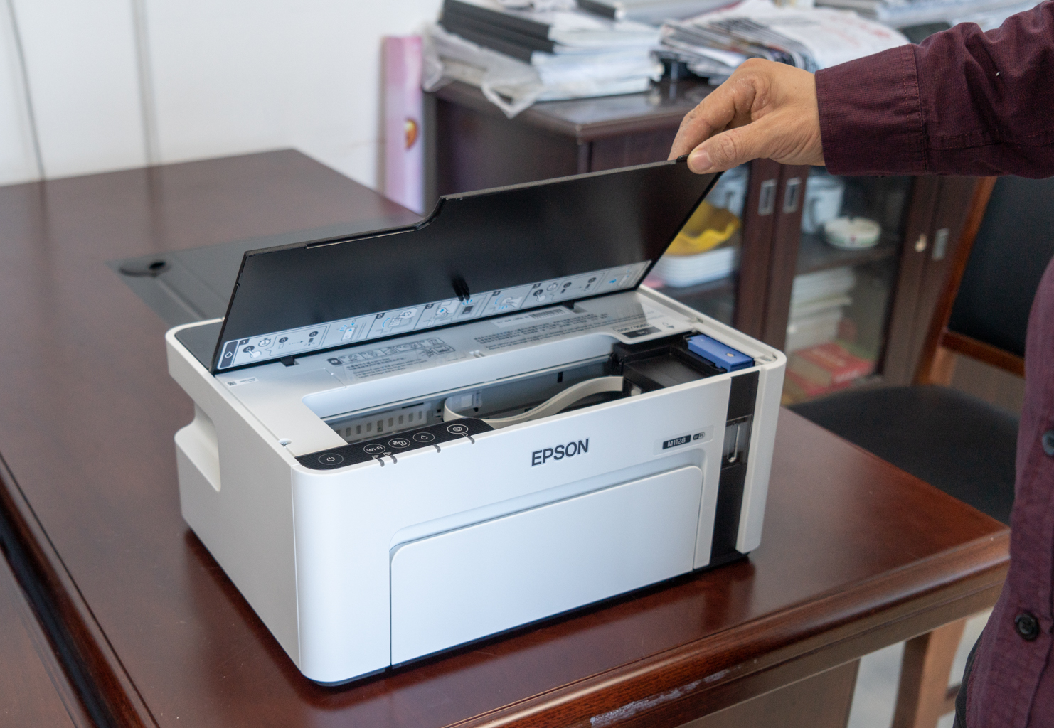 爱普生l7218打印机如何共享打印,爱普生打印机m2128设置云打印