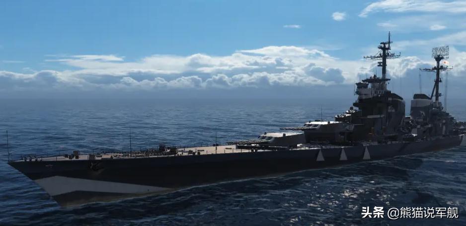 9门460mm主炮战列舰,三门460口径大和号主炮