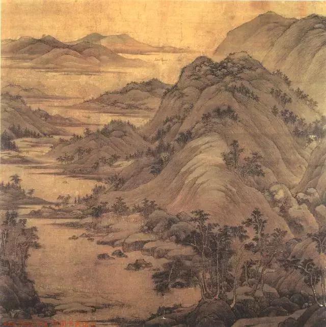 浅绛山水画给人的感觉,浅绛与焦墨山水画收藏