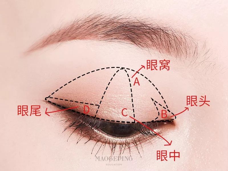 眼影的画法新手简单自然,眼线眼影的画法新手教程