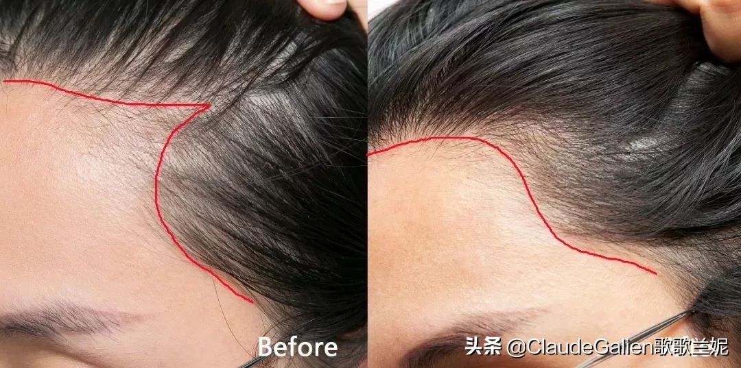 杨颖黄晓明发型,杨颖的头发换过几次