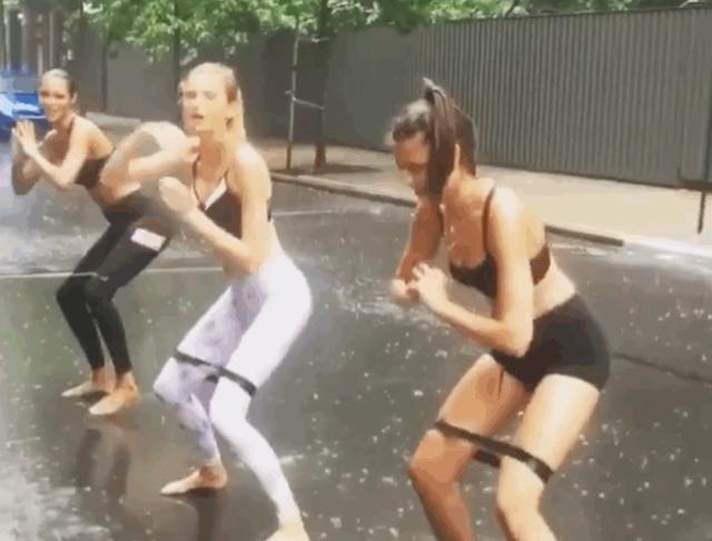 维密超模的健身训练,维密超模为什么不练力量