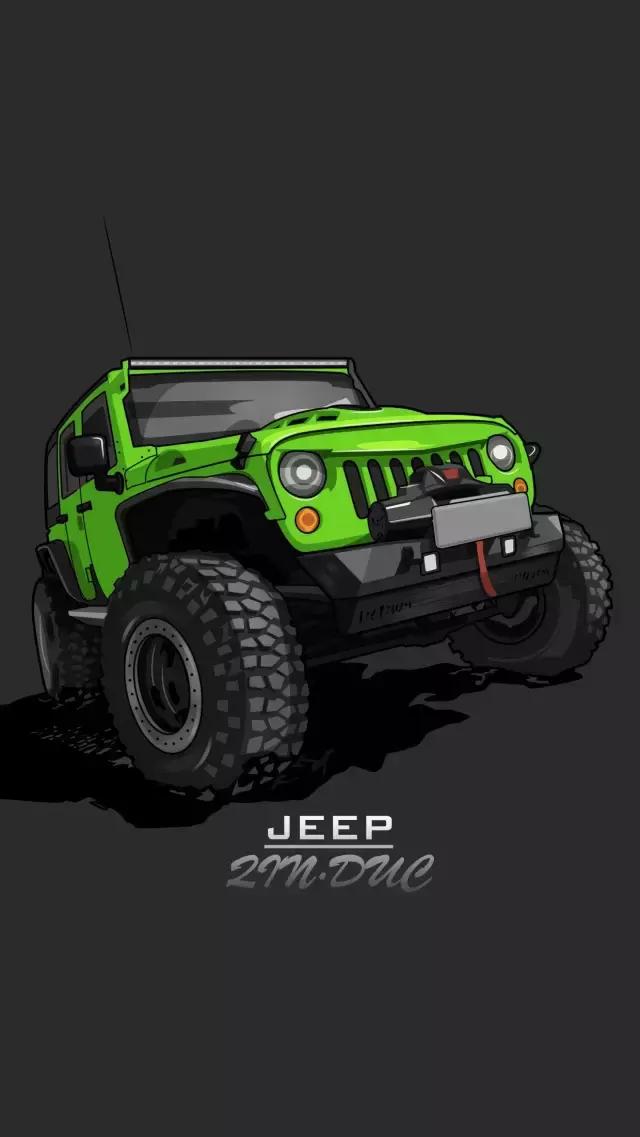 牧马人壁纸4k超清全面屏,牧马人壁纸全屏越野车男人专用