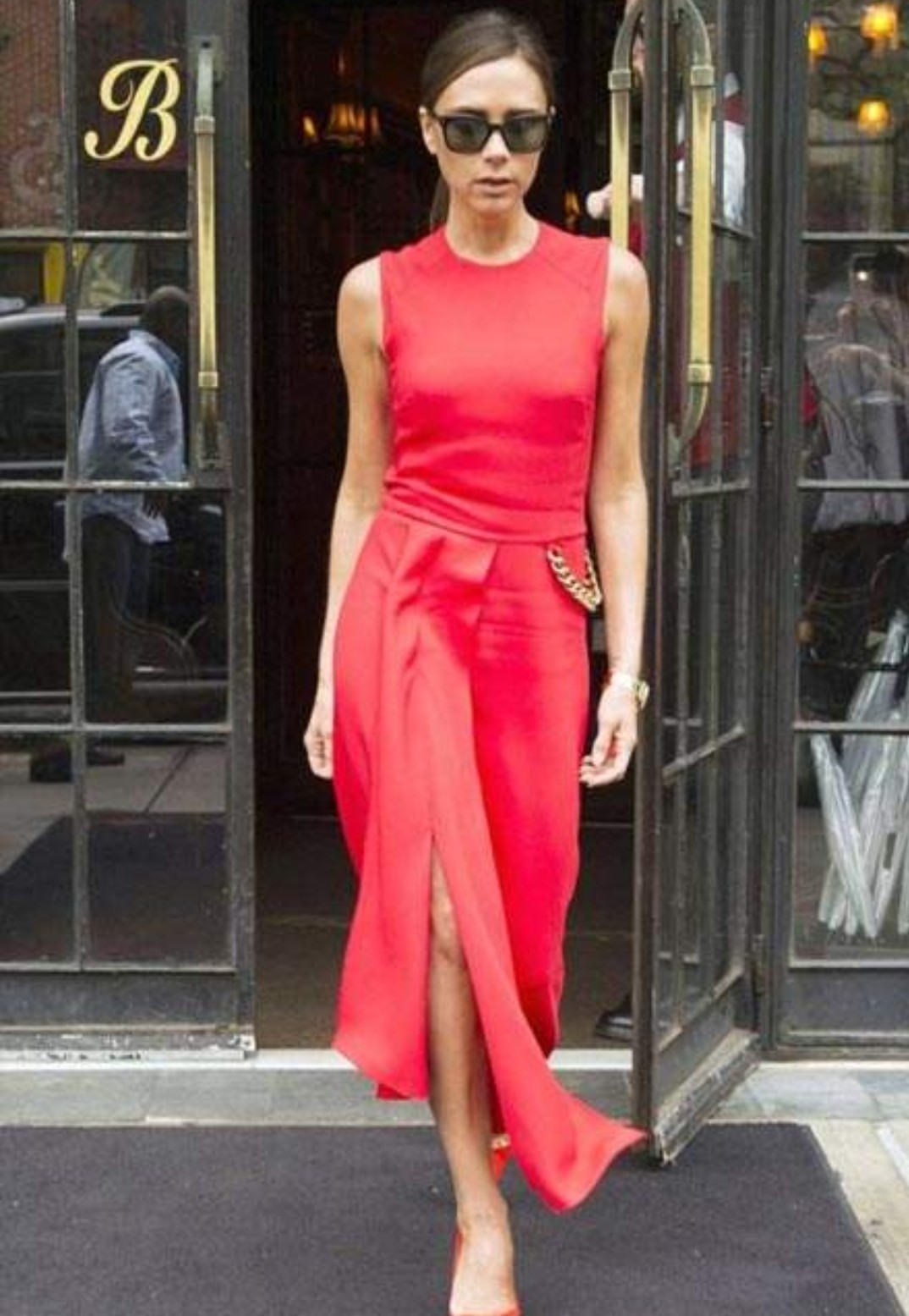 贝克汉姆巅峰颜值老婆,贝克汉姆穿老婆辣妹的衣服