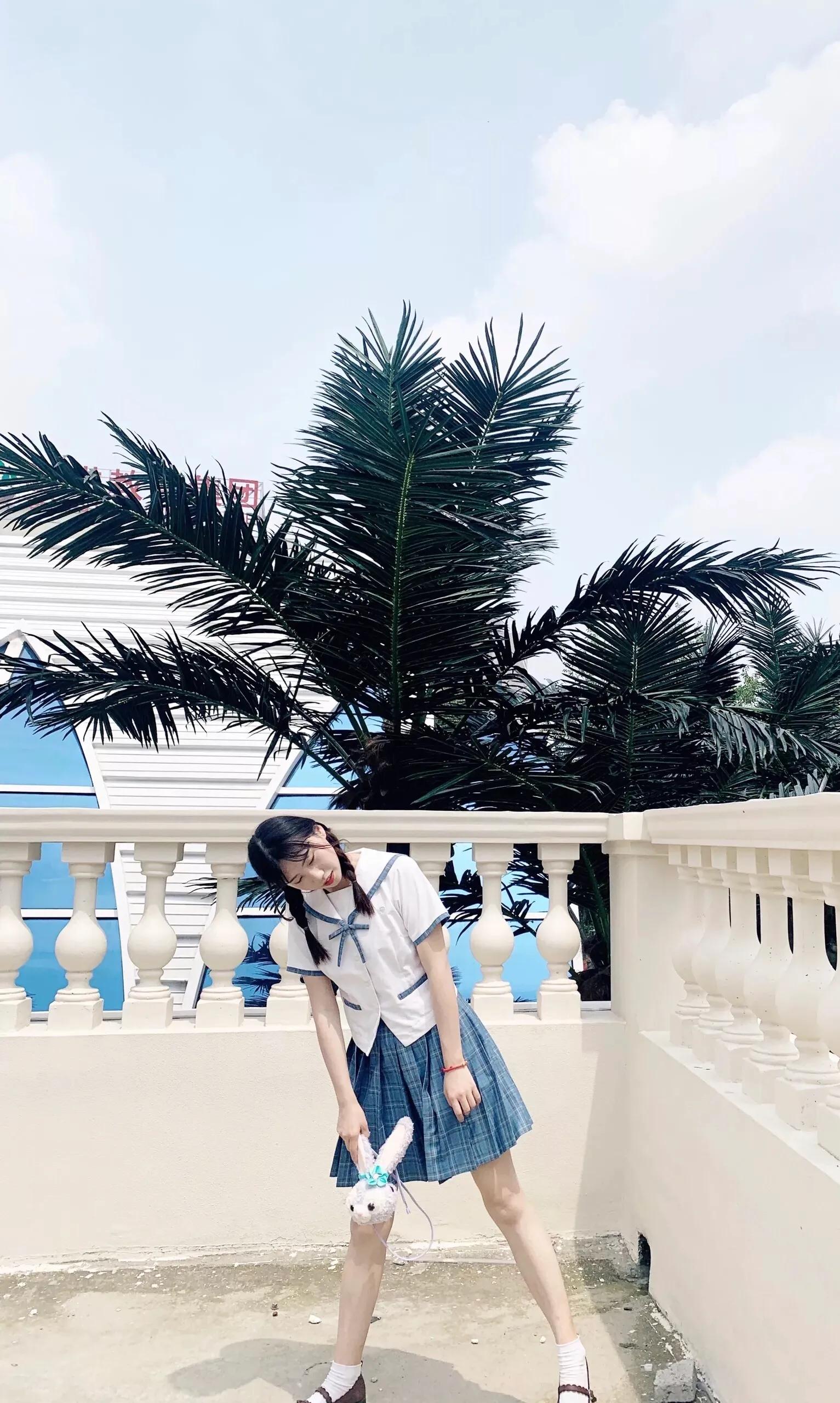 校园jk制服搭配,00后穿jk的制服什么感受