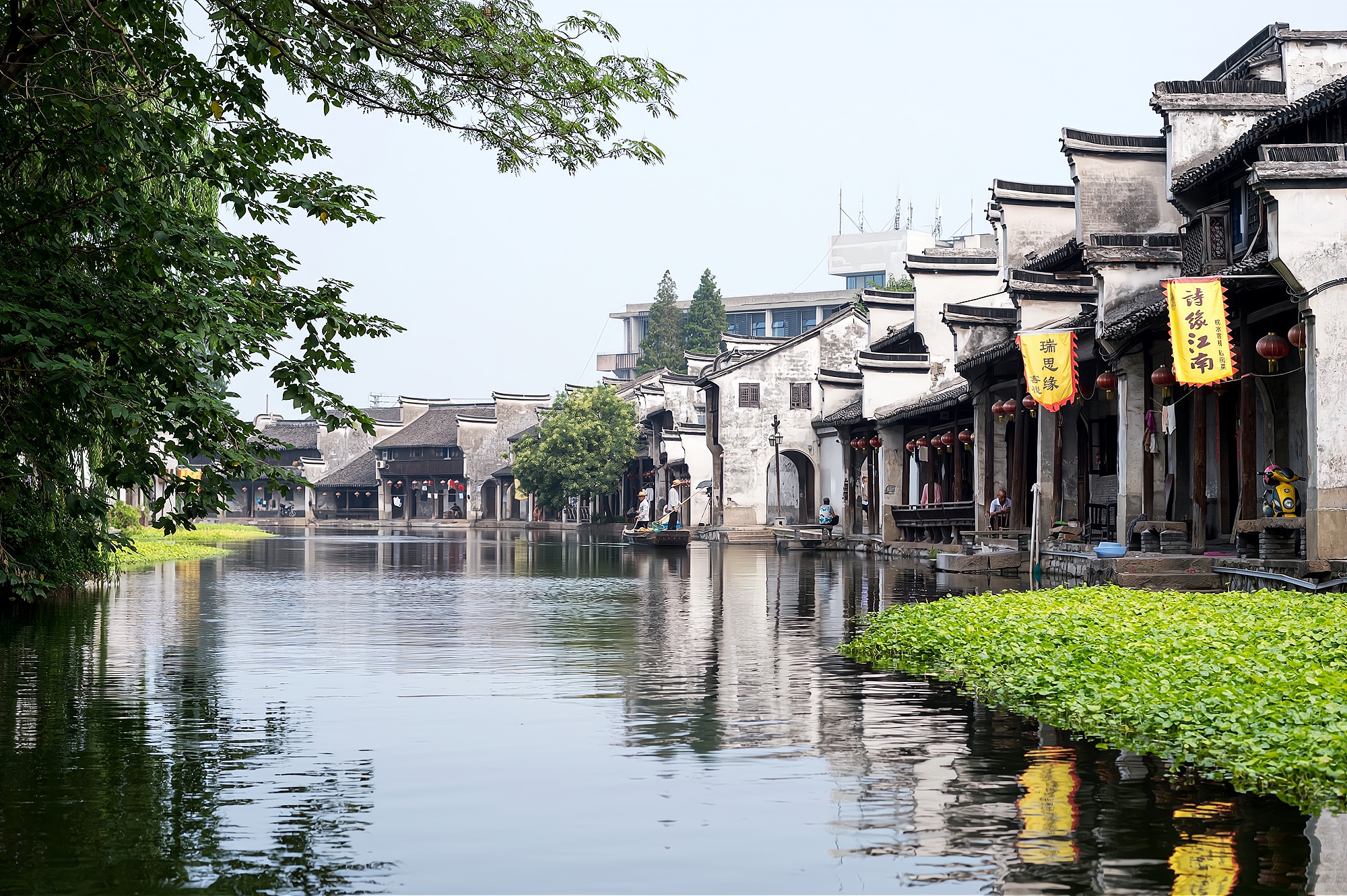 浙江南浔是一座历史悠久的古镇,古镇南浔江南水乡