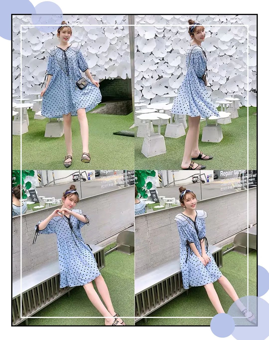 半裙秋冬款小个子连衣裙,春夏裙子推荐显瘦