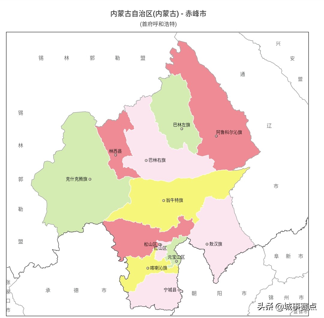 内蒙古最新行政区划,2025年内蒙古行政区划调整计划