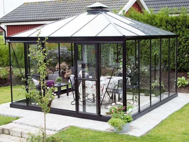 庭院遮风挡雨阳光房,100款阳光房庭院设计