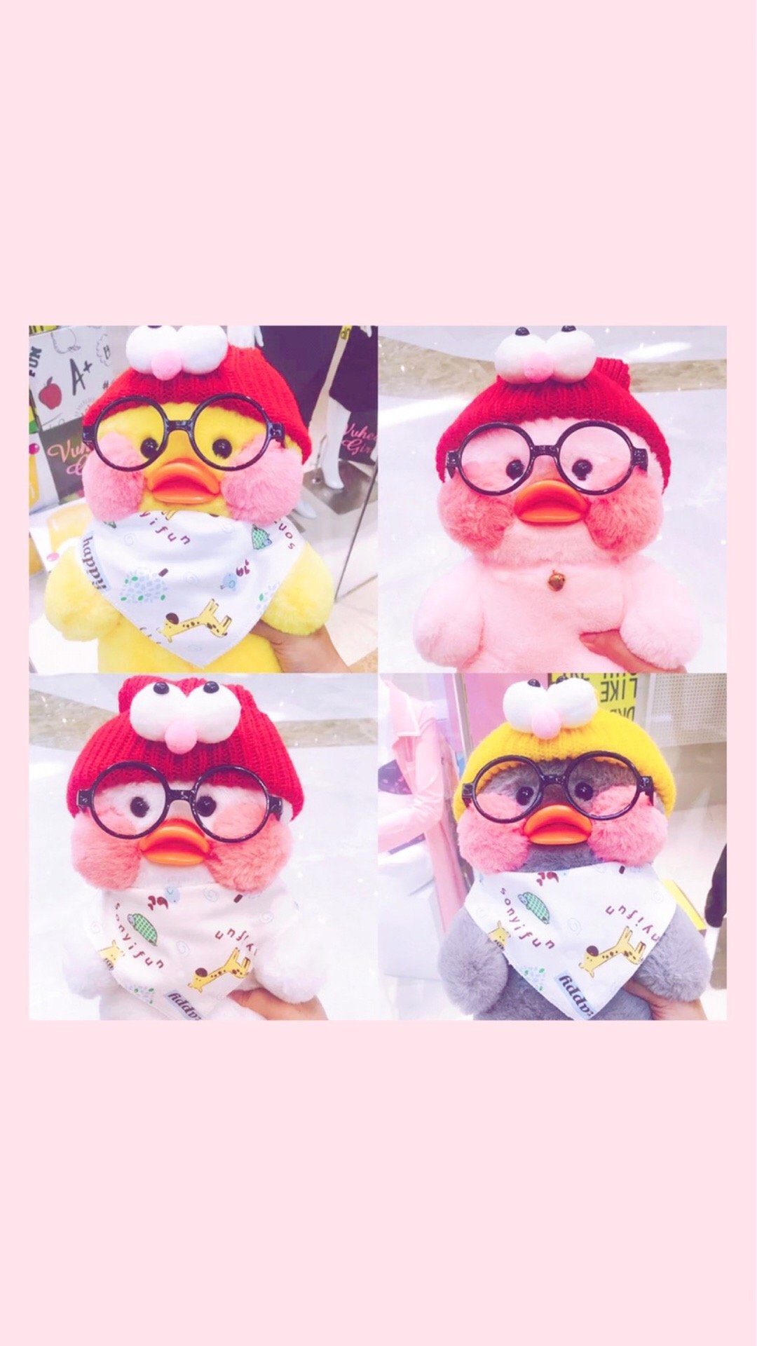 可爱玻尿酸鸭壁纸|点赞保存哟