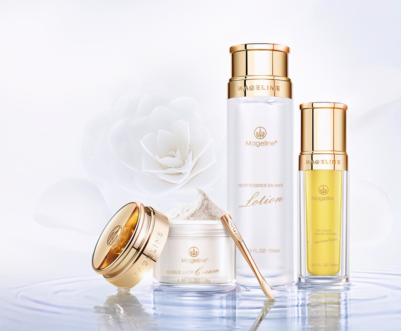 麦吉丽素颜三部曲尽享素颜之美,夏日元气裸妆