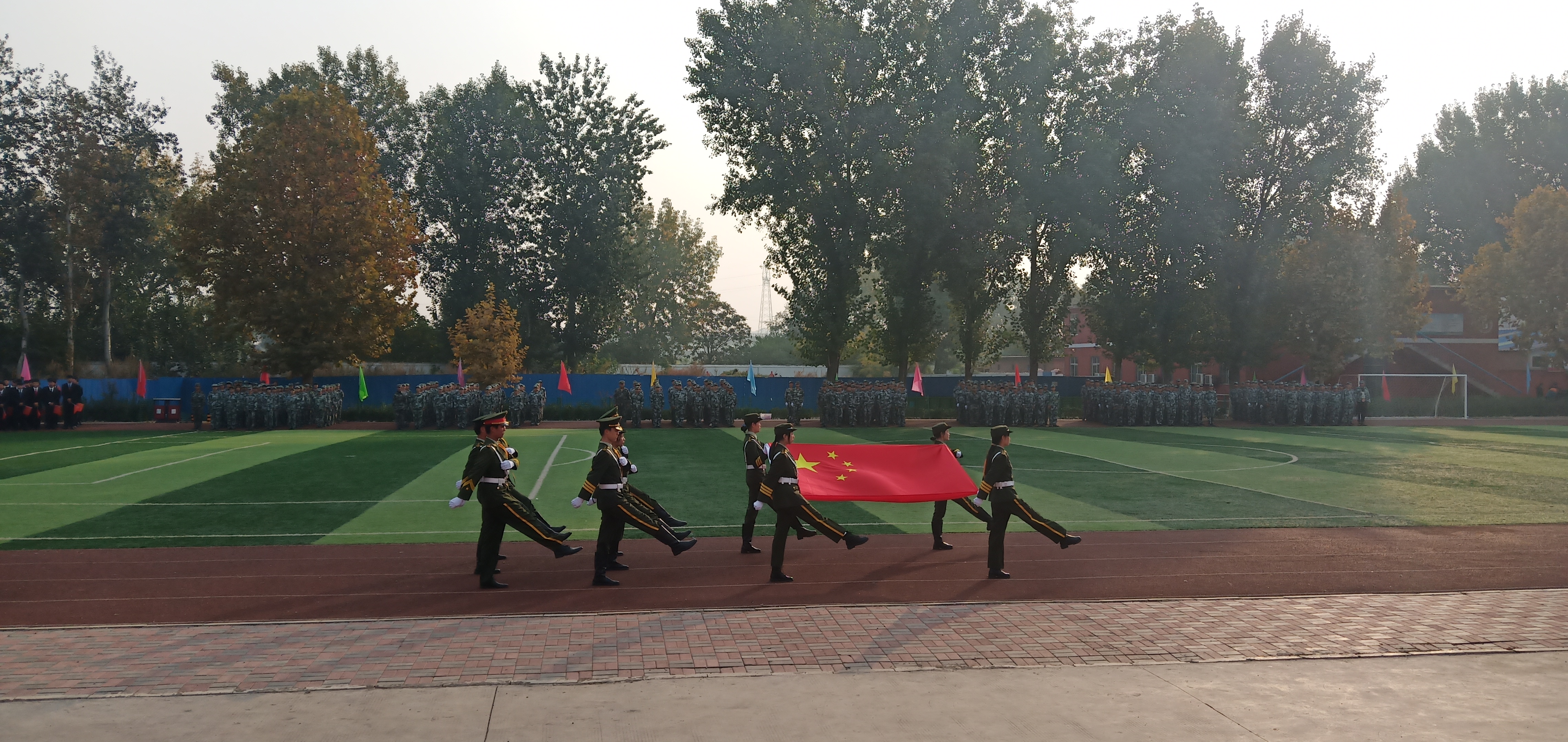 最美医生在河北同创教育科技集团大专事业部讲开学第一课