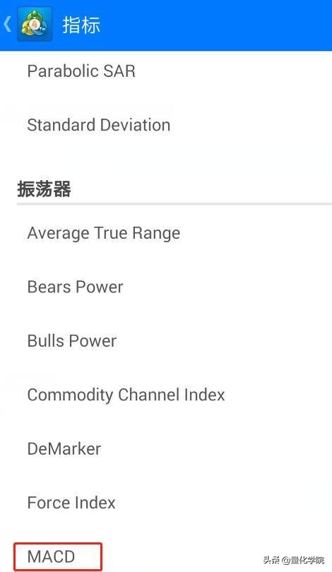 怎么在手机mt4里添加macd双线指标,mt4软件中如何设置双线macd指标