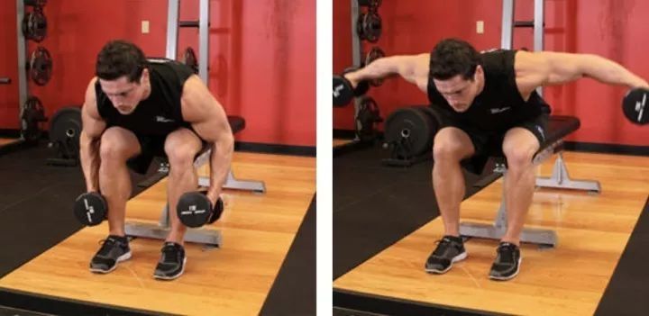 斜方肌太大了怎么练哑铃,斜方肌太大怎么健身