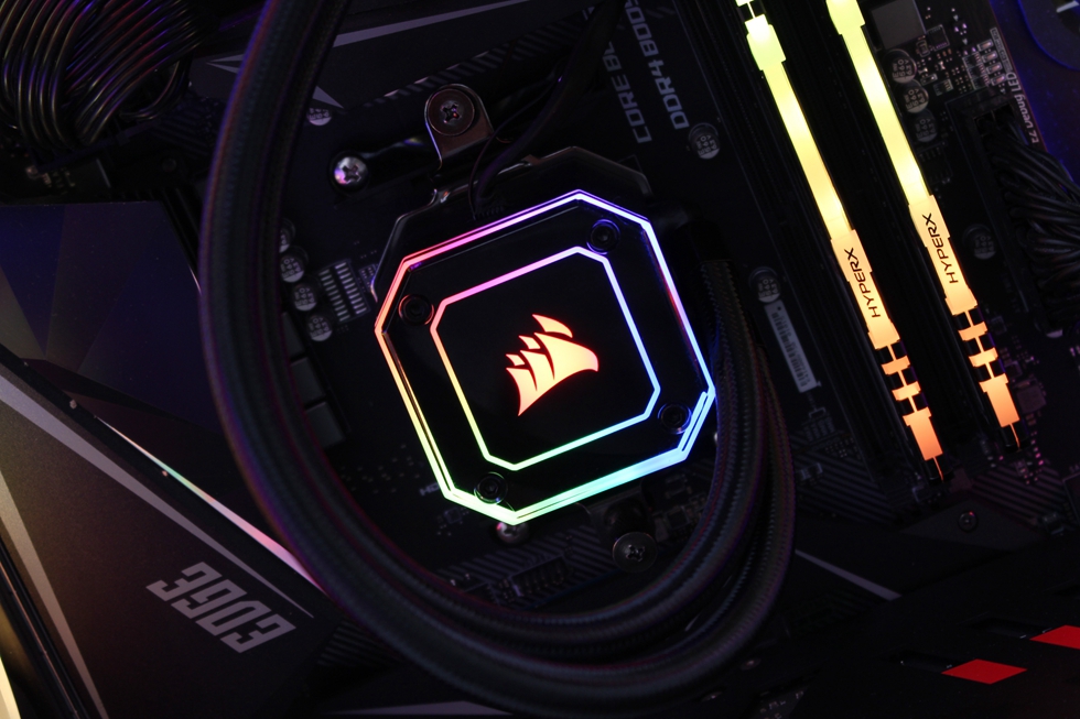 海盗船h100ipro240水冷,海盗船icueh100i一体式水冷