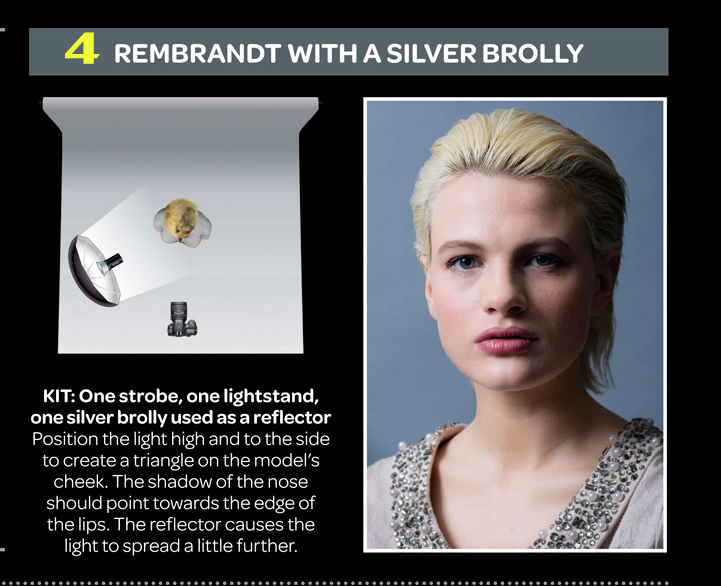 人像摄影棚拍用光技巧,棚拍人像四灯布光的方法