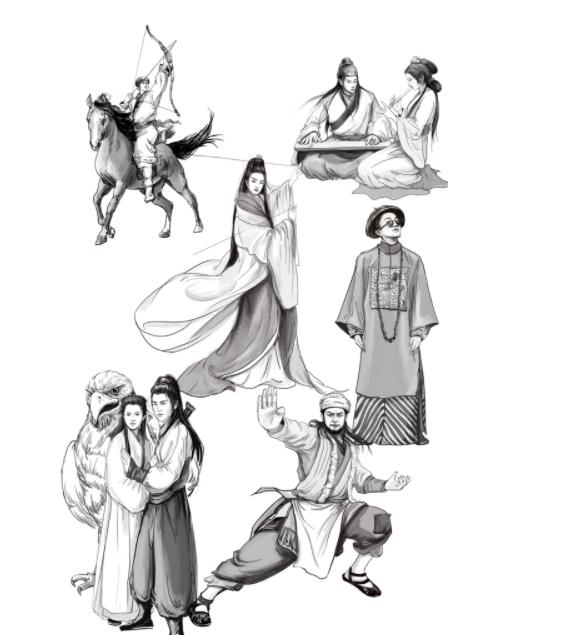 笑傲江湖与天龙八部,笑傲江湖