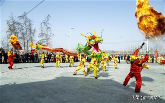 甘肃兰州新区社火表演图片,2019年兰州新区社火大比赛