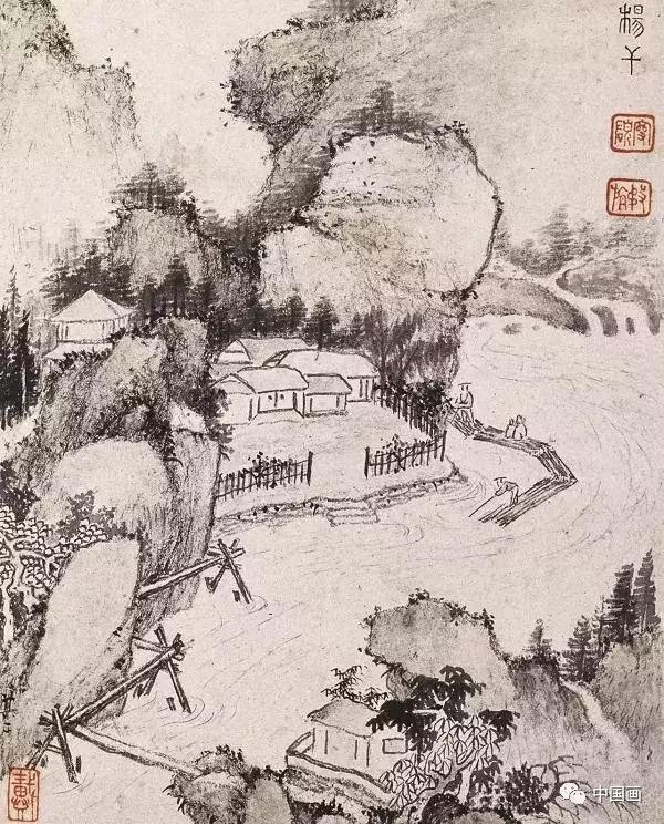 枯笔讲解,赏析枯笔