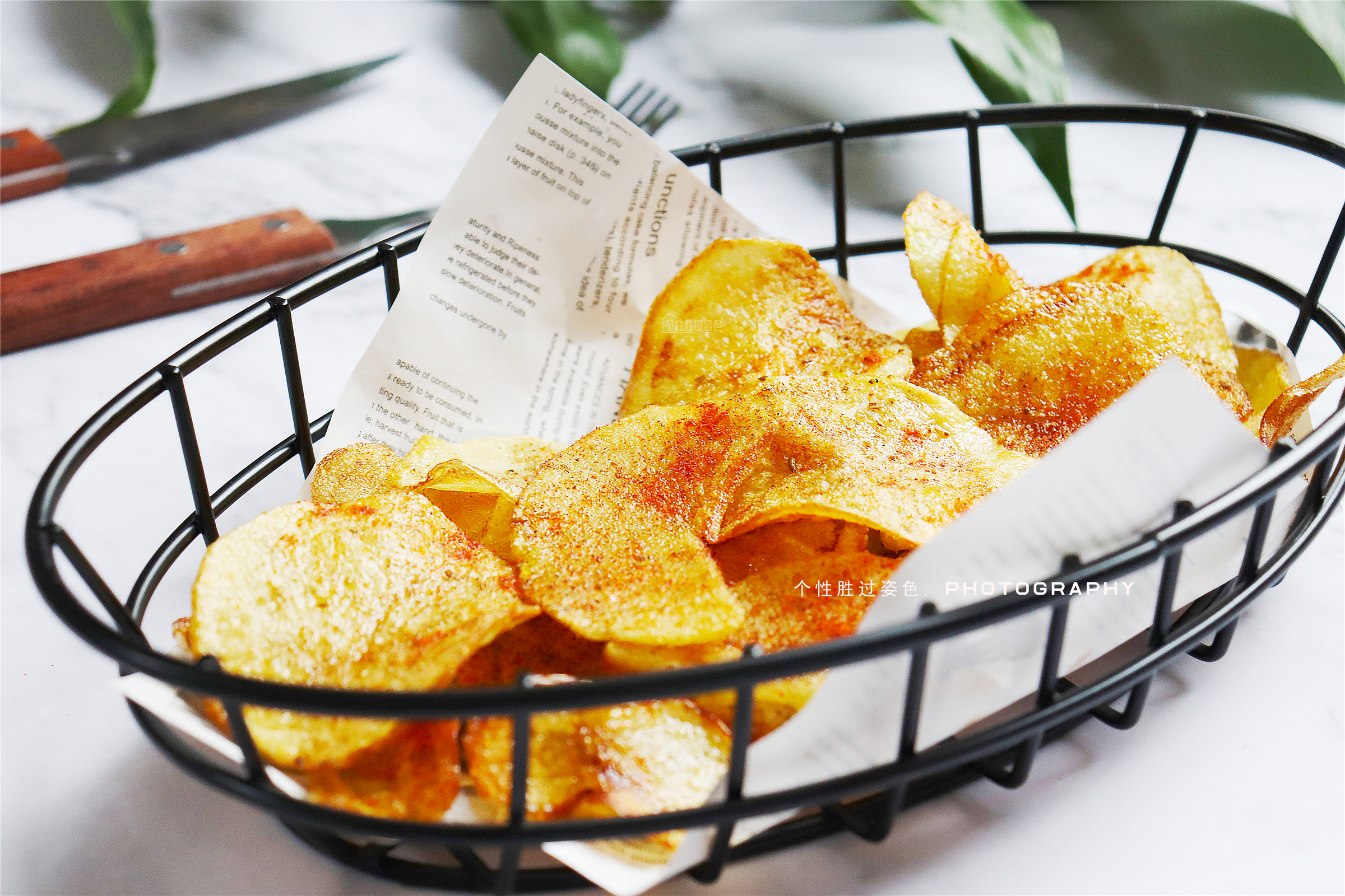 土豆薯片做法非油炸用烤箱,不需要油炸的薯片简单易学